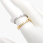 Anillo Zirconia Acero Inoxidable 632