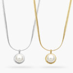 Collar Perla Acero Inoxidable 566