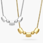 Collar Liso Chunky Acero Inoxidable 573