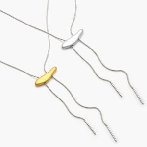 Collar Largo Acero Inoxidable 578