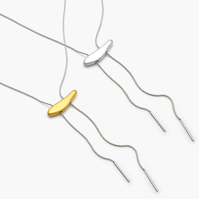 AD0578 Collar Largo Acero Inoxidable 578 - Image 1