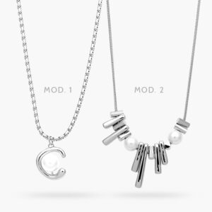 Collar Perla Acero Inoxidable 587