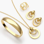 Juego 4pzs Acero Inoxidable 160