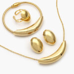 Juego 4pzs Chunky Acero Inoxidable 174