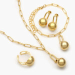 Juego 4pzs Acero Inoxidable 175