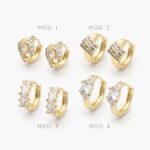 Huggies Zirconia Chapa de Oro Grupo 15