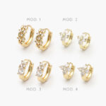 Huggies Zirconia Chapa de Oro Grupo 25