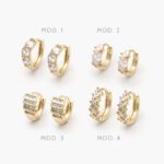 Huggies Zirconia Chapa de Oro Grupo 26