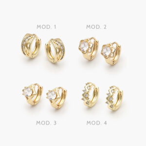 Huggies Zirconias Chapa de Oro Grupo 3