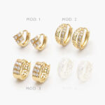 Huggies Zirconia Chapa de Oro Grupo 24