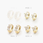 Huggies Zirconia Chapa de Oro Grupo 25