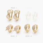 Huggies Zirconia Chapa de Oro Grupo 28