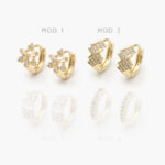 Huggies Zirconia Chapa de Oro Grupo 31
