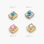 Charm Ojo Turco Acero Inoxidable Grupo 211