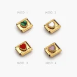 Charm Corazón Acero Inoxidable Grupo 222