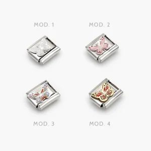 Charm Mariposa Acero Inoxidable Grupo 223