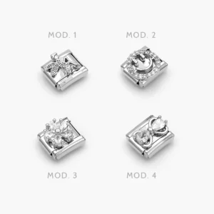 Charm Zirconias Acero Inoxidable Grupo 224