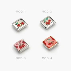 Charm Cereza Acero Inoxidable Grupo 226