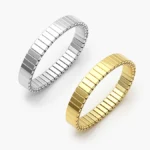 Brazalete Elástico 11mm. Acero Inoxidable 732