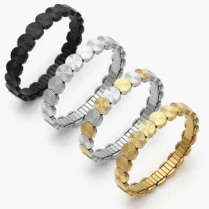 Brazalete Elástico Acero Inoxidable 756