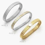 Brazalete Elástico Acero Inoxidable 766