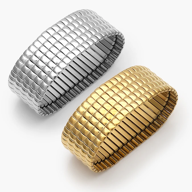 AP0770 Brazalete Elástico Acero Inoxidable 770 - Image 1