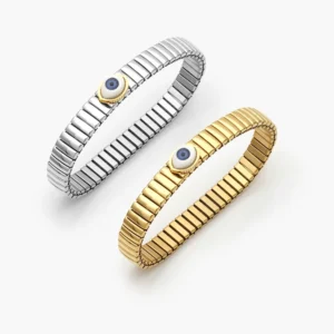 Brazalete Elástico Ojo Turco Acero Inoxidable 798