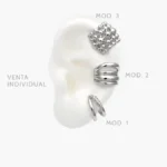 Cuff Chunky Chapa de Rodio 139