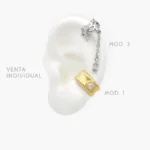 Cuffs Chapa de Oro/Rodio 148