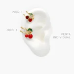 Cuff Cereza Chapa de Oro 149