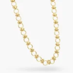 Collar Cadena Chapa de Oro 561-2