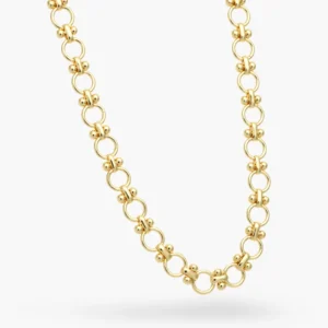 Collar Cadena Chapa de Oro 561-2