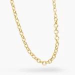 Collar Cadena Chapa de Oro 562-1