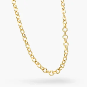 Collar Cadena Chapa de Oro 562-1