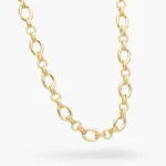 Collar Cadena Chapa de Oro 562-2