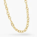 Collar Cadena Chapa de Oro 564-1