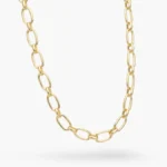 Collar Cadena Chapa de Oro 565-1