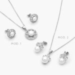 Juego Perla Chapa de Rodio 139