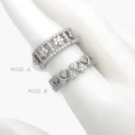 Anillo Churumbela Chapa de Rodio 1269