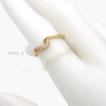 Anillo Churumbela Chapa de Oro 1286