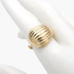 Anillo Ajustable Chapa de Oro 1290