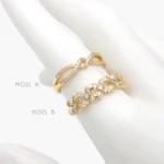 Anillo Churumbela Chapa de Oro 1297