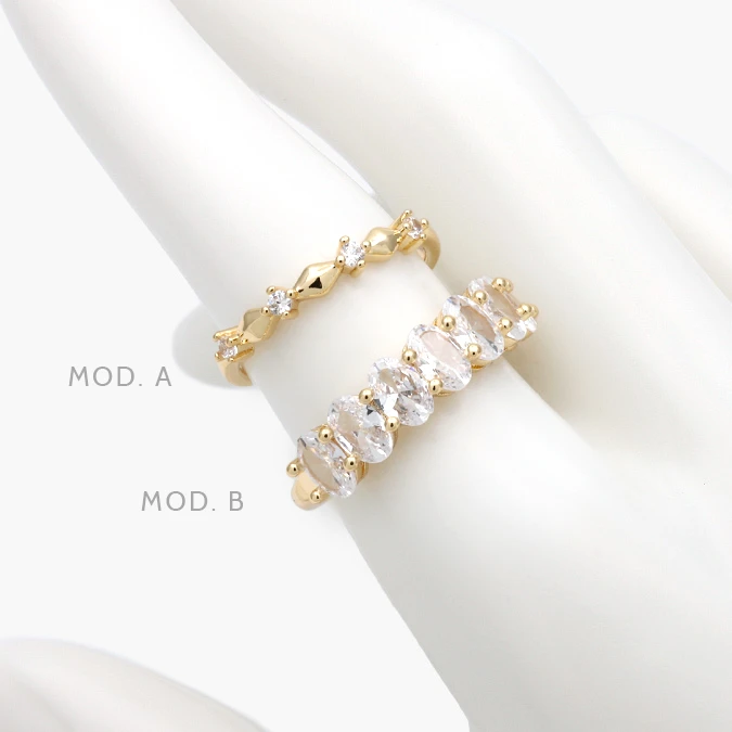 CTB1314 Anillo Churumbela Chapa de Oro 1314 - Image 1