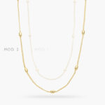 Collar Cadena Chapa de Oro 560