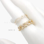 Anillo Churumbela Chapa de Oro 1297