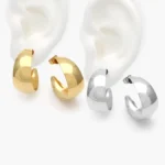 Aretes Lisos Acero Inoxidable 306