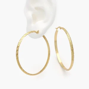 Aretes Grandes Acero Inoxidable 215