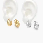 Aretes Chunky Acero Inoxidable 216