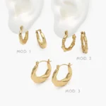 Arracadas Acero Inoxidable 227