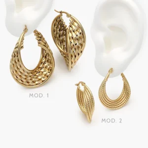 Arracadas Acero Inoxidable 243